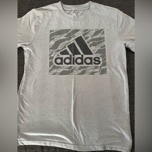 Gray Adidas shirt